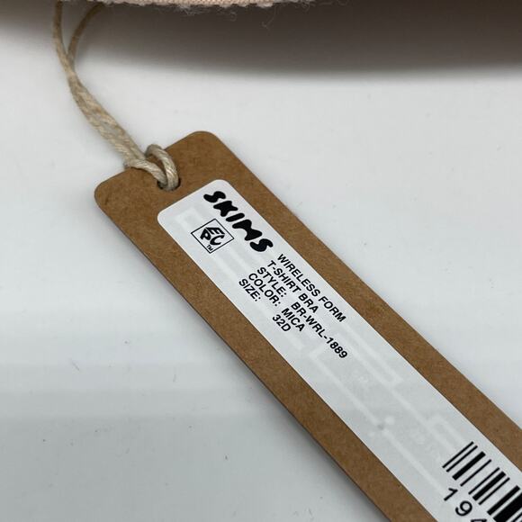 Skims Women's Wireless Form T-Shirt Demi Bra Mica Size 32D - Picture 4 of 6